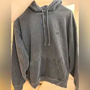 Kith Men’s Oversized Hoodie in Ash Black/grey L